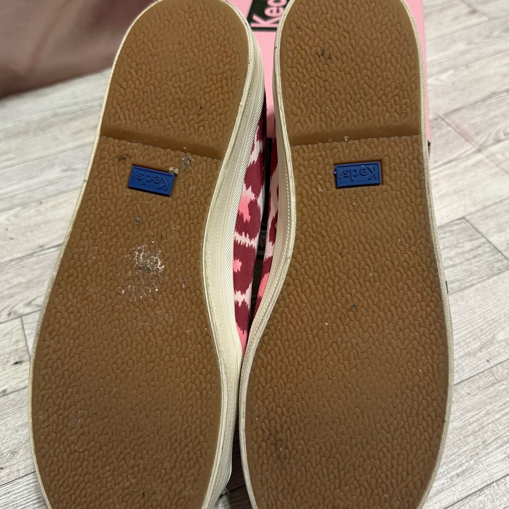 Kate Spade Pink Leopard Sneakers - Picture 9 of 10